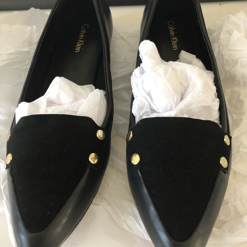 Calvin Klein flats
